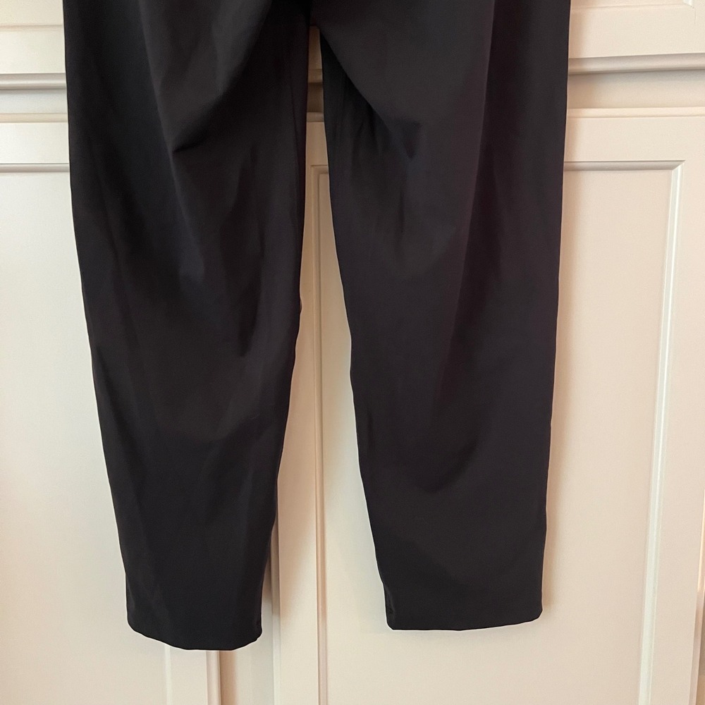 Lululemon On the Fly 7/8 Pant Black Luxtreme High Rise Drawstring Trousers - Picture 7 of 9